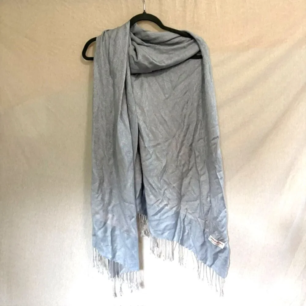 Pashmina and Silk Scarf